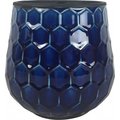 Book Publishing Co 8 in. Honeycomb Planter; Cobalt GR886097